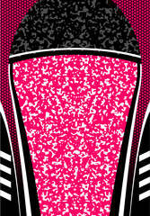 COOL PINK TEXTURE PATTERN FULL SUBLIMATION JERSEY © Jerson Graphics