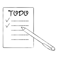 Simple Handwritten Todo List with Pen