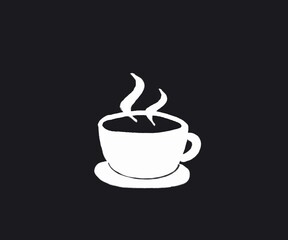 cup of coffee with steam