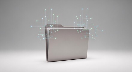 Minimal AI data classification and management concept