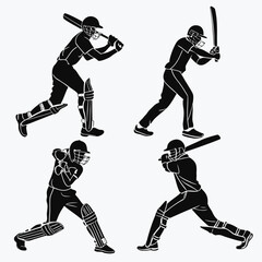 Cricket players in action ©  MST RABEYA  BEGUM