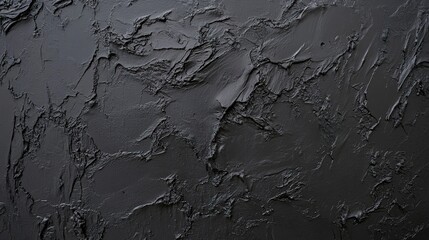 brutalist. Textured black concrete wall with dramatic side lighting and depth. real-estate listings, architecture portfolios, designed for real-estate listing and luxury residence showcases.