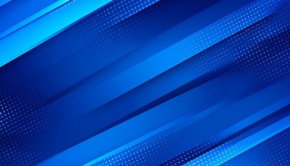 Abstract blue digital background with geometric lines and dotted textures