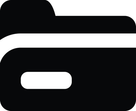 Folder Minus Icon &ndash; Directory Subtract Vector