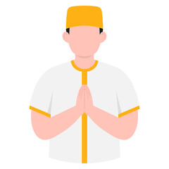 Muslim People Illustration