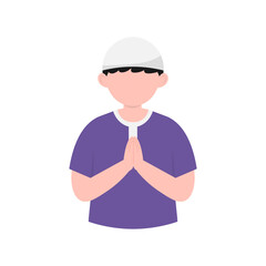 Muslim People Illustration