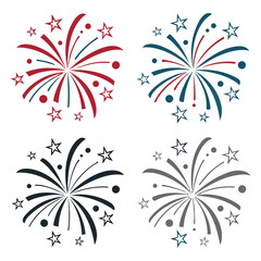 Hand Drawn Fireworks Icons Set,Modern Fireworks Clipart Bundle for Holiday Celebration Design,Fireworks vector,Fireworks design, Fireworks concept,Fireworks cartoon, Fireworks icon,Fireworks template,