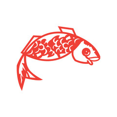 Make a Professional Fish Outline Vector