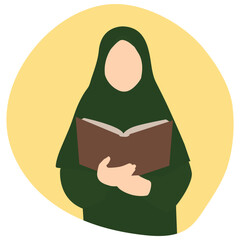 Muslim People Illustration