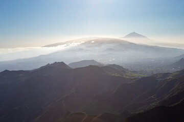 Landscape on Island Tenerife, Canary Islands, Spain, Europe.