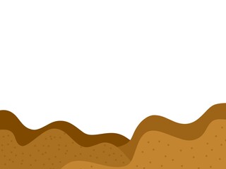 Abstract Brown Textured Wave Background