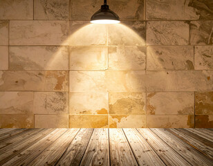 empty wall ambiance light copy space background