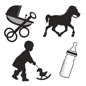 Children's toys and items