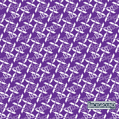 Abstract Geometric Purple and White Repeating Pattern Background