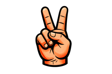 Retro Halftone Illustration of Vintage Radio or Gramophone