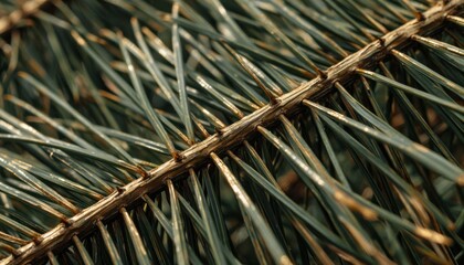 Evergreen Needle Texture Detail