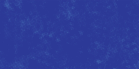 Vibrant blue abstract background with halftone dot texture pattern. abstract decoration