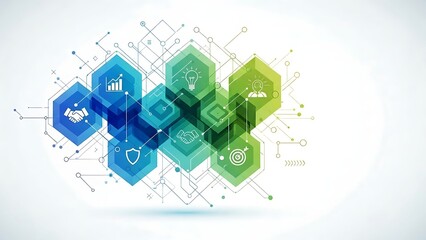 Business, community, technology, logo for business, design, digital