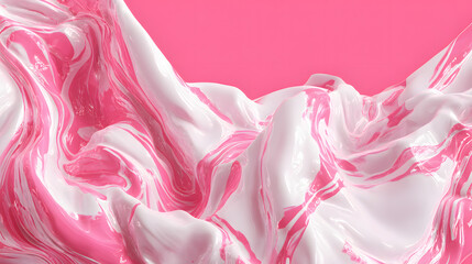 White and pink watercolor background