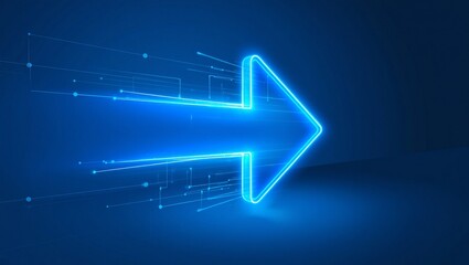 Tech, arrow, grid, abstract, glowing, network, digital, futuristic, lines, connection, pattern, geometry, neon, technology, data, interface, structure, design, modern, vector, direction, innovation, s