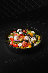 fresh salad with dressing for you