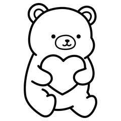 Teddy Bear with Heart 