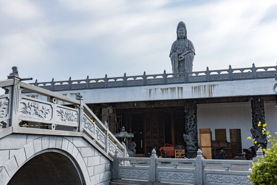 Vihara Avalokitsvara, Statue of Dewi Kwan in North Sumatra Indonesia