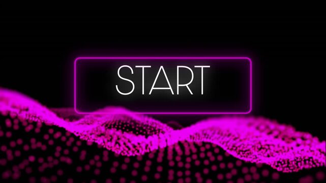 Green flash sale text against binary coding flash on black background