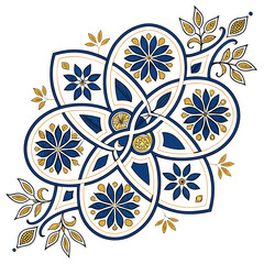 Intricate floral pattern