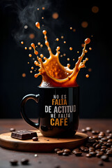 Coffee that speaks louder than words