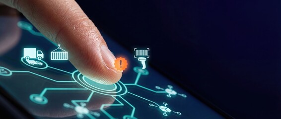 Digital Logistics Network Analytics Interface for Supply Chain Mapping, Distribution Tracking and Smart Transportation