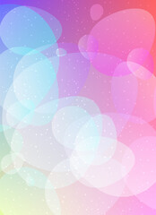 Flat vector. Minimal geometric background. Dynamic shapes composition. Eps10 vector.