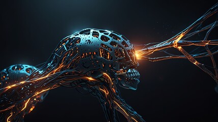 abstract futuristic background