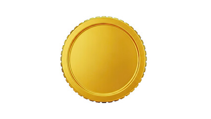 Blank Gold Coin