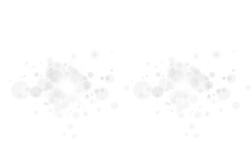 White glowing curved light line with magical sparkle dust, soft halo effect, and gentle luminous gradient ideal for UI design, fantasy effects, and minimalist transparent overlays
