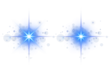 Elegant blue light line flare with radiant neon beam, soft glowing highlights, and shimmering spark effects isolated on transparent background perfect for futuristic overlays, digital accents, and lum