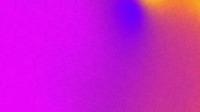 Abstract textured background with vibrant magenta and pink tones blending into purple, blue, and warm orange highlights. Fine grain and soft gradients create depth and a modern artistic feel.