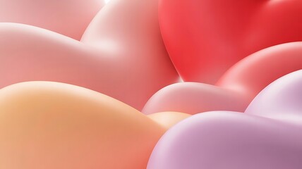 Soft Valentine Gradient Background