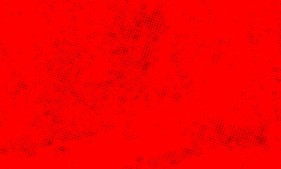 Colorful halftone dot pattern background with energetic red hues, representing creativity, motion, and modern visual communication.