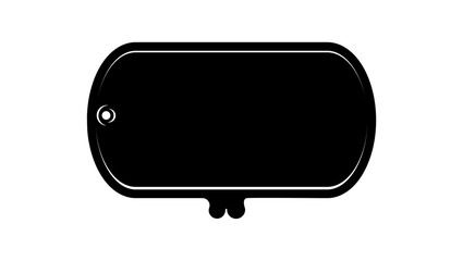 Soldier Memorial symbol, black isolated silhouette