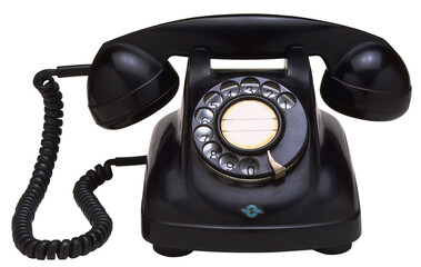 Old telephones