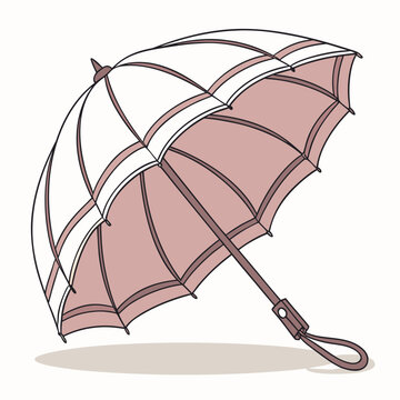 Foldable Pocket Umbrella Graphic for Rainy Weather