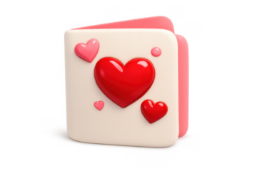 Elegant embossed hearts design for romantic occasion cards and invitations