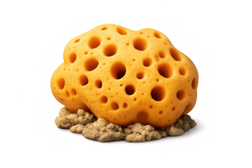 Creative sea sponge icon for clean design projects