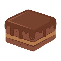 Vector graphic icon for Brownie