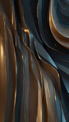 Futuristic Abstract AI Neural Network Background