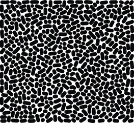 Black and white mosaic pattern with small irregular shapes