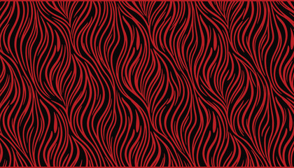 Abstract red and black patterned background texture