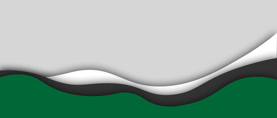  Abstract papercut style background 