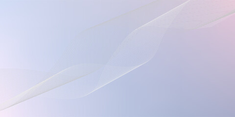 Abstract grey background with dynamic glowing wavy lines.